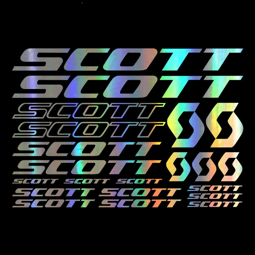 

21pcs for SCOTT BIKE FRAME STICKERS DECALS SHEET BICYCLE CYCLING,32*22cm