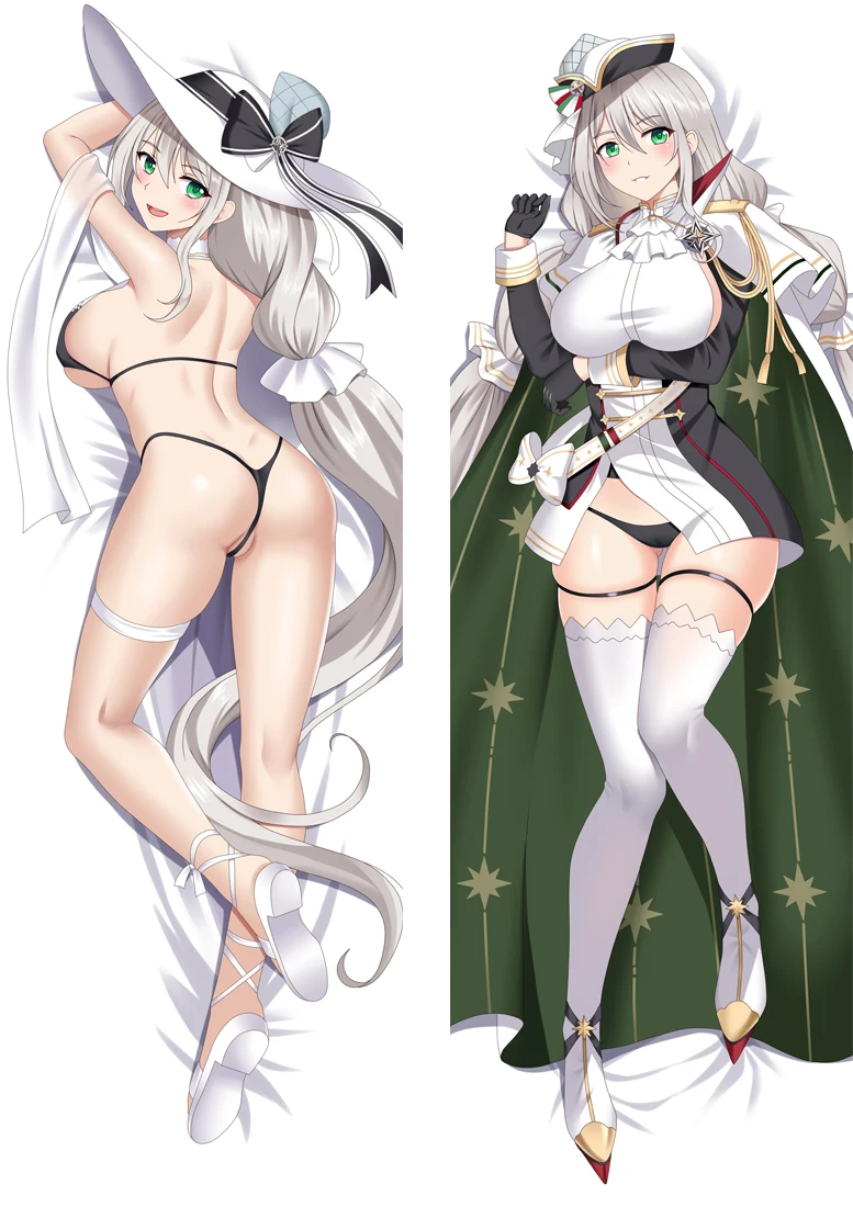 

Azur Lane Aquila Dakimakura body Pillowcase Cushion Case Cover
