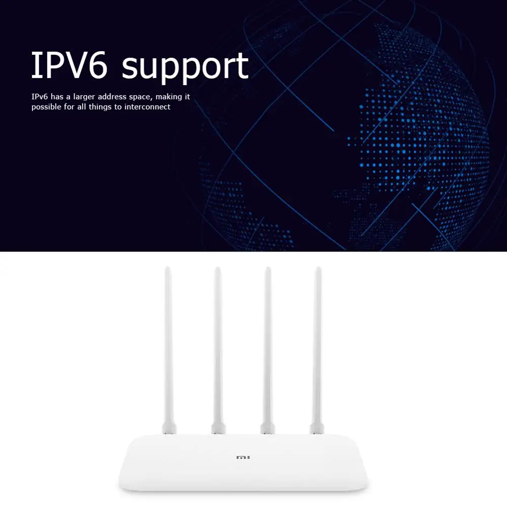 

Xiaomi Mi WiFi Router 3G 128MB ROM+256MB RAM 4-Antenna Dual Core 2.4G/5GHz Home Router Supports Mi Wifi APP Remote
