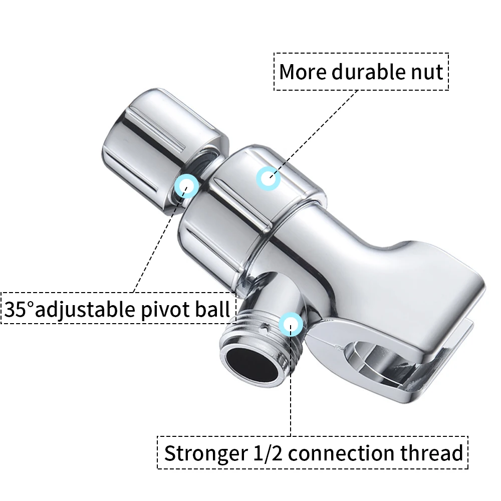 Новый настенный держатель для душа ванной комнаты регулируемый кронштейн