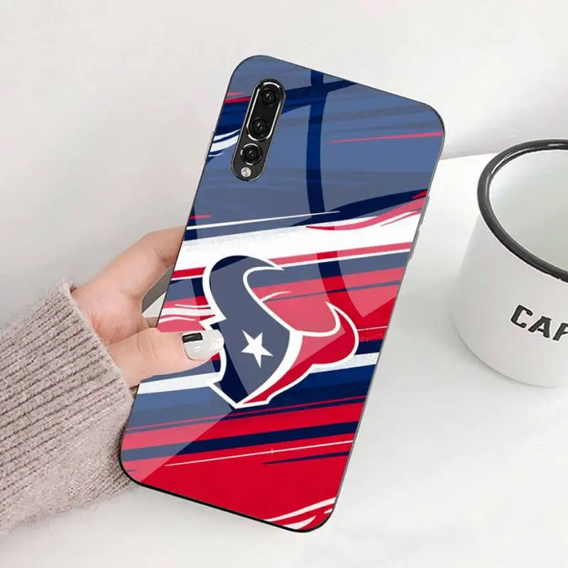 

Houston Texans Phone Case Tempered Glass For Huawei P9 10 Plus 20 Pro Mate9 10 20 20pro Honor7A 8X 9 10 Nova3i 5