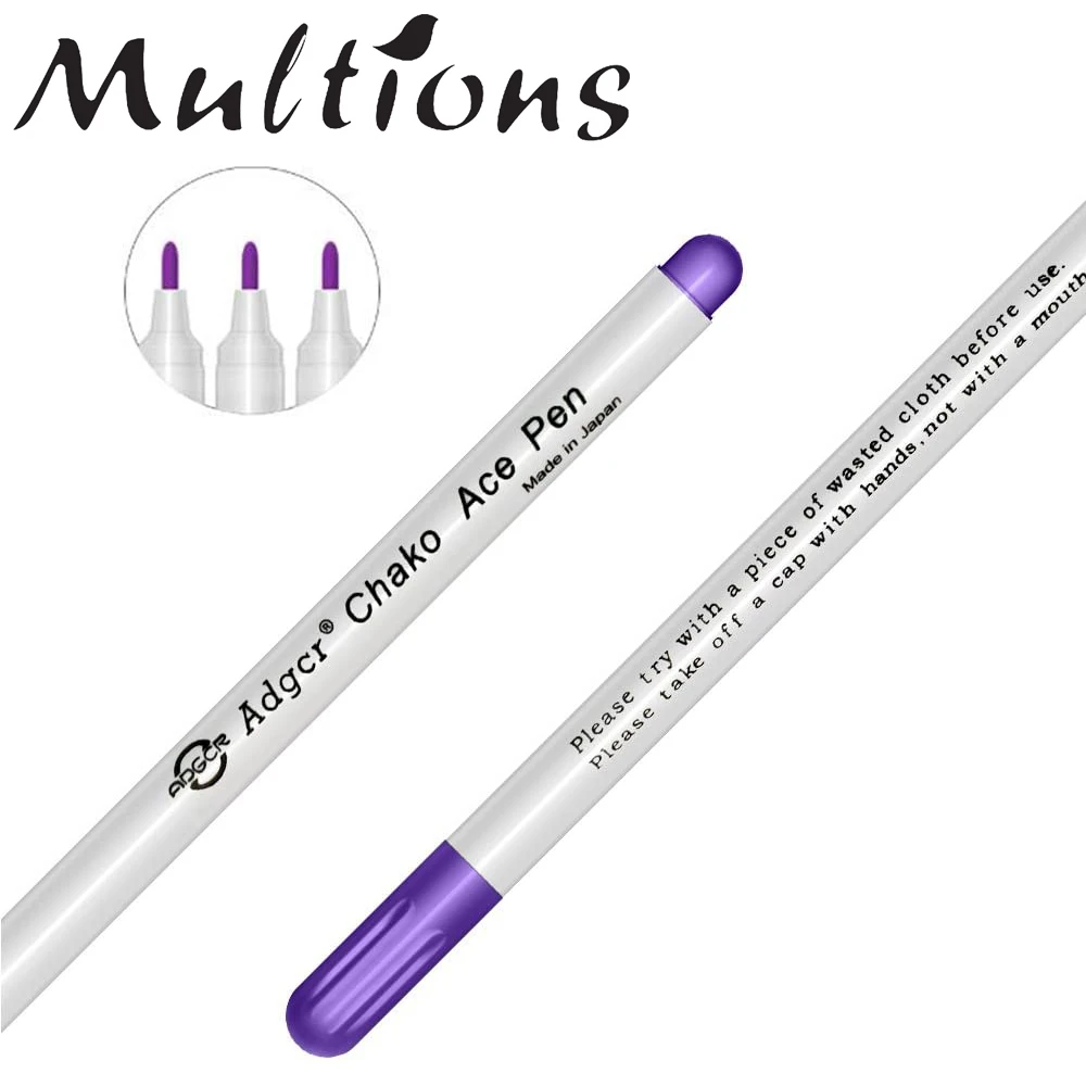 Ручка стираемая водой исчезающая ручка по ткани маркер и металлический