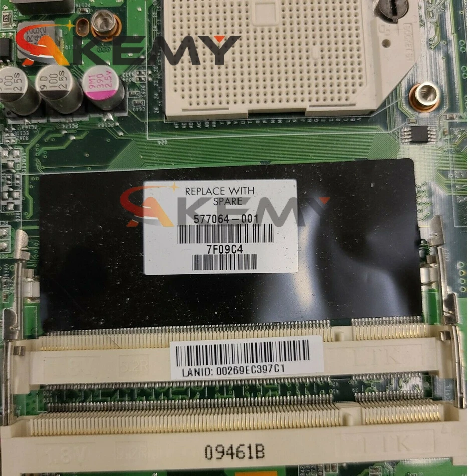 

AKemy Laptop motherboard For HP CQ61 Mainboard 577065-001 577065-501 DA00P8MB6D0