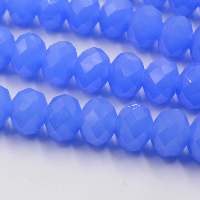 Негиалиновый синий цвет 4 мм 6 8 Jades Rondelle Австрийские граненые Хрустальные