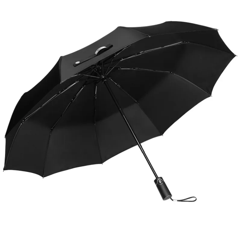 

NEW Luxury Umbrella Men's Full-automatic Folding Umbrella Car Windproof Men Business UV Umbrellas Paraguas Gift Box Set SY125