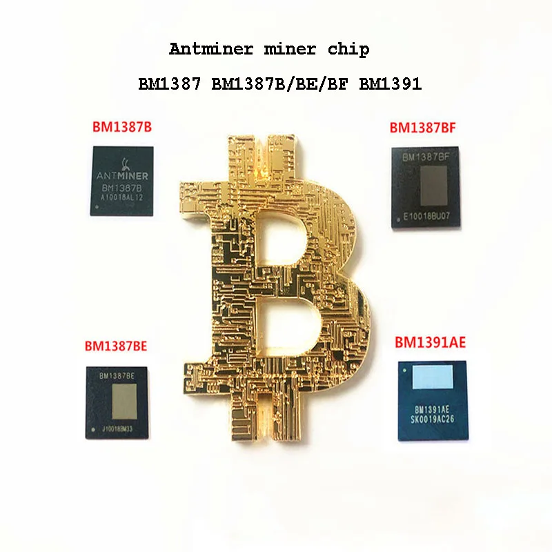 1 шт. чип для майнинга всех серий BM1387 BM1387B/BE/BF BM1391 подходит S9 S9i T9 + - купить по