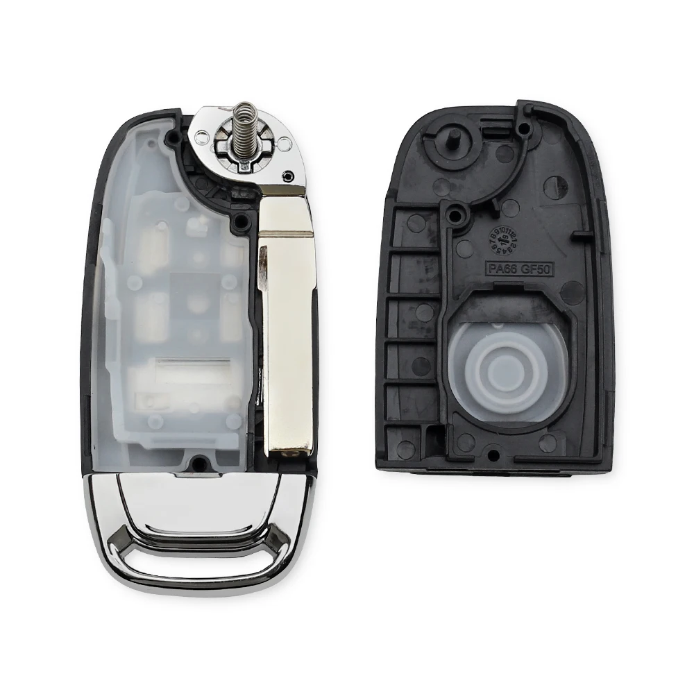 Dandkey 3 кнопки откидной брелок дистанционный складной ключ для VW VOLKSWAGEN Tiguan Golf Sagitar