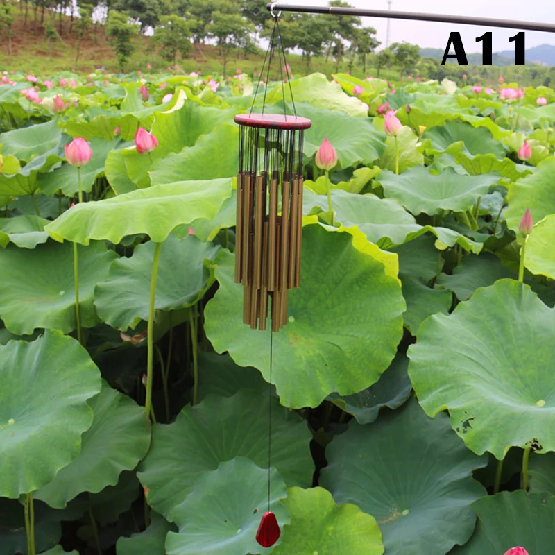

Wind Chimes Outdoor Large Deep Tone Hanging Ornament Garden Home Mobiles Windchime HFD889
