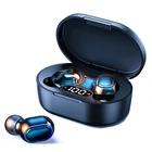 TWS беспроводные наушники Bluetooth, наушники с шумоподавлением, водонепроницаемые наушники-вкладыши со светодиодным дисплеем, 3D стереонаушники для Xiaomi