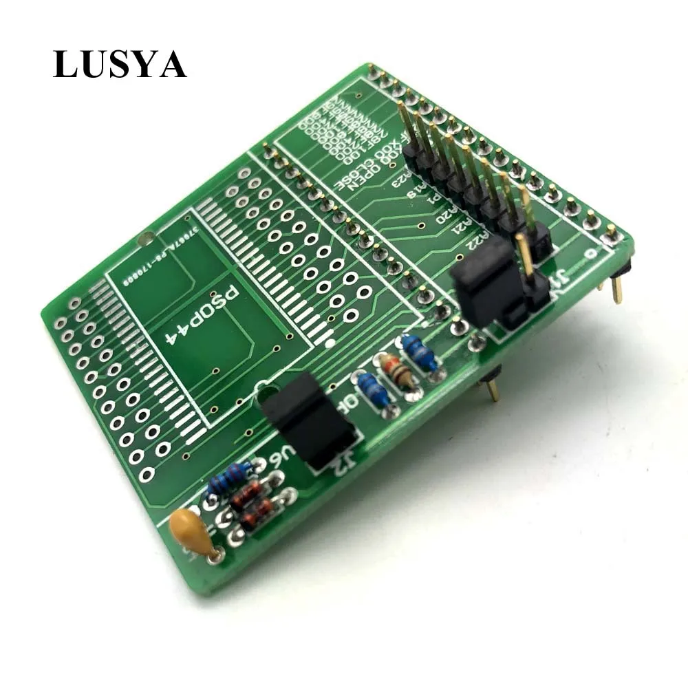 Lusya Mini PSOP44 к DIP32 для Виллема программатор адаптер 29F800 28F800 29F400 28F400 C3 007|Усилители