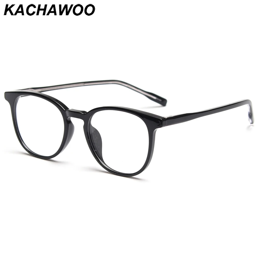 

Kachawoo square glasses men tr90 frame acetate fashion spectacle frames women decoration eyeglasses black grey green best seller