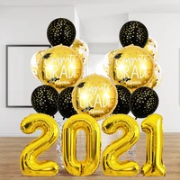 22pcs graduation decoration balloons gold silver latex balloon confetti ballons 2021 congratulation grad party supplies globo