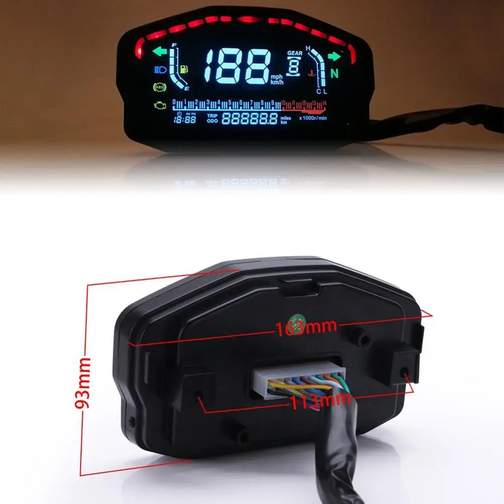 Высококачественный прибор для измерения скорости мотоцикла C90 Hud KM/h миль/ч