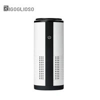 rigoglioso negative ion air purifier for home with hepa fliter odor remover air cleaner formaldehyde removal car air purifier