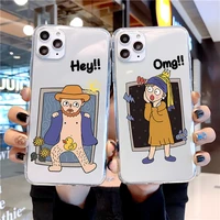 little girl oil painting phone case for iphone 13 12 mini 11 pro x xr xs max 8 7 plus 2020 fashion silicone protective sleeve