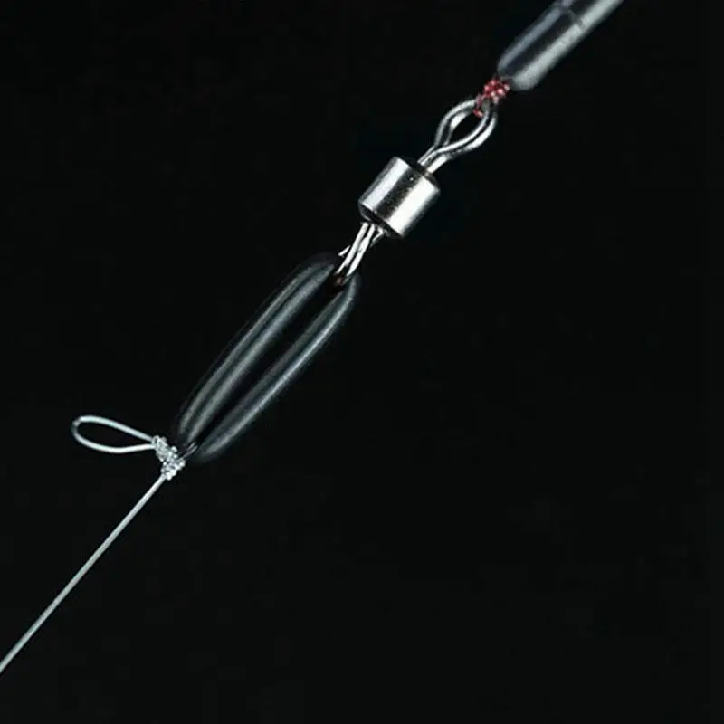 100 шт. резиновый Карп Рыболовный терминал снасти круглые рыболовные о кольца