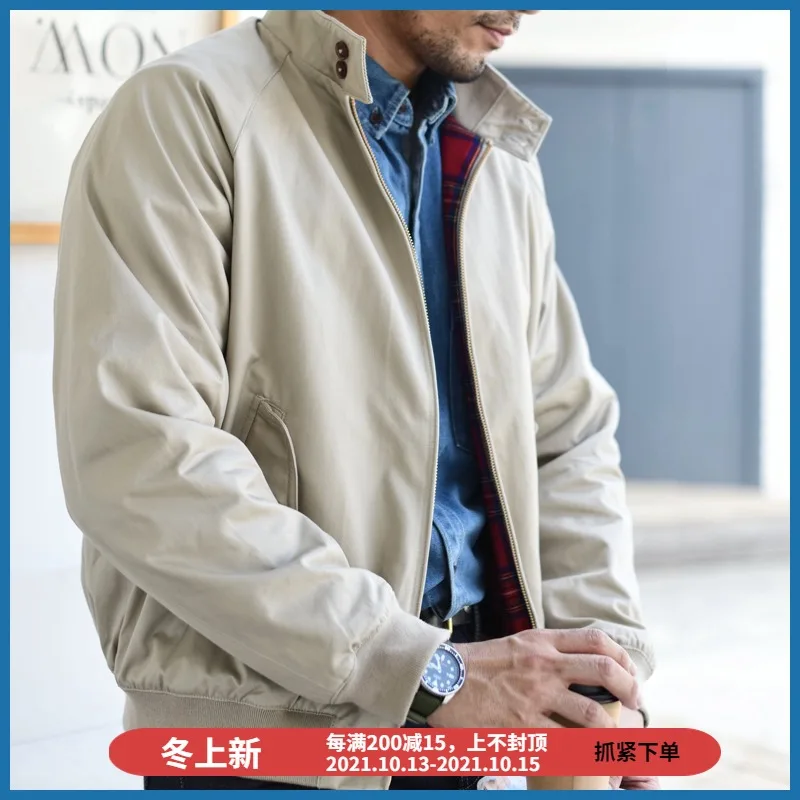 Мужская куртка Харрингтон рабочая одежда новинка 2020 осенняя повседневная в