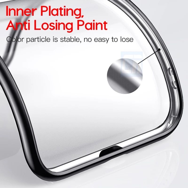 Чехол для iPhone 11 Роскошный Матовый чехол с покрытием телефона X XR XS MAX 8 7 6S Plus мягкая