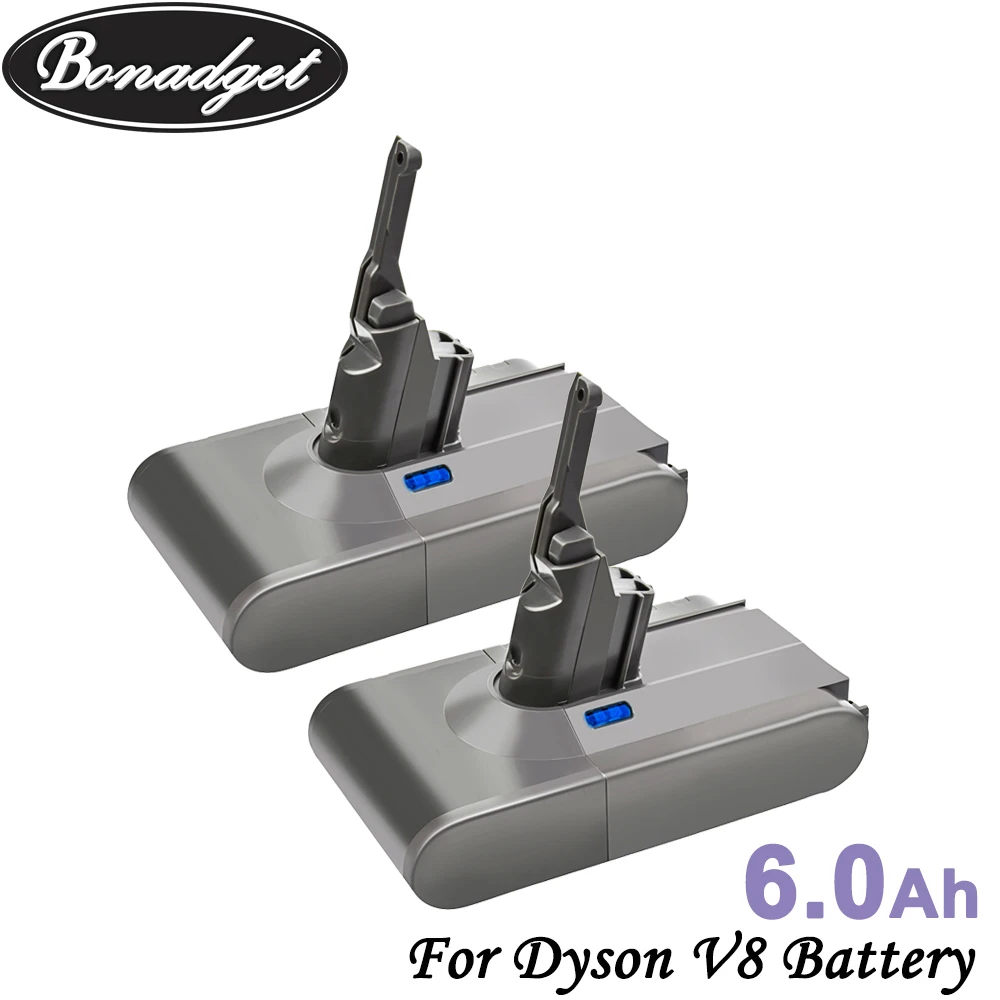 Bonadget 6000 мАч 21 6 в 18650 заряжаемый литий-ионный аккумулятор для Dyson V8 ручной пылесос