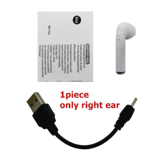 i7s Single earphone RGLM i7s TWS беспроводные наушники Bluetooth наушники i9s TWS Bluetooth наушники спортивные наушники гарнитура с микрофоном для смартфона - Цвет: i7s Single earphone