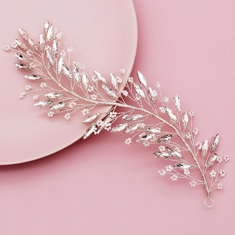 QYY Luxury Rhinestone Headbands for Women Bridal Wedding Hair Accessories Party Jewelry Bride Headpiece Bridesmaid Gift | Украшения и