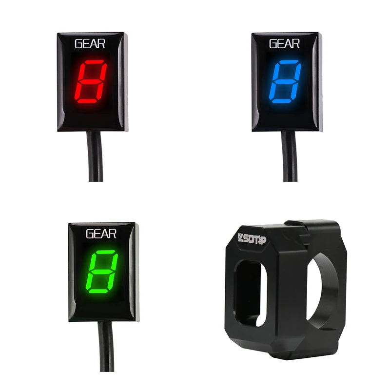 Цифровой индикатор скорости SCL для гоночного мотоцикла светодиодный дисплей