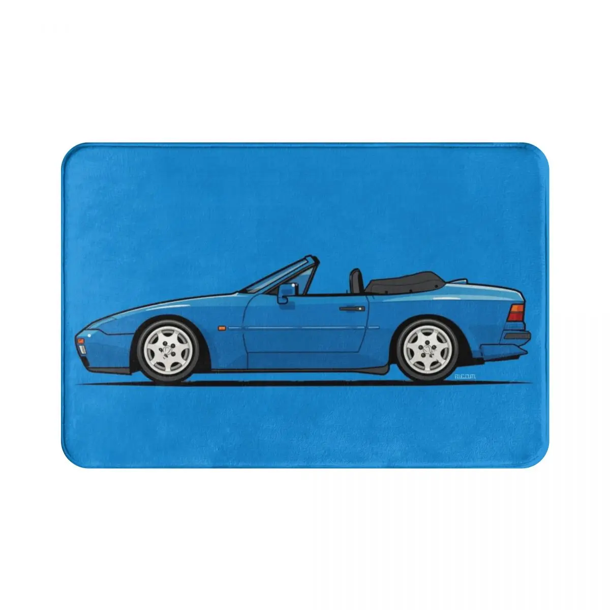 

Кабриолетный напольный коврик из полиэстера, нескользящий коврик для ног, для соскабливания с песком, для коридора, кухни, спальни, балкона, ...