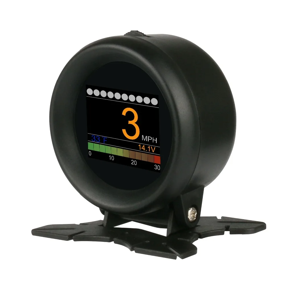 AUTOOL X60 метр OBD2 HUD Многофункциональный цифровой турбо измеритель давления