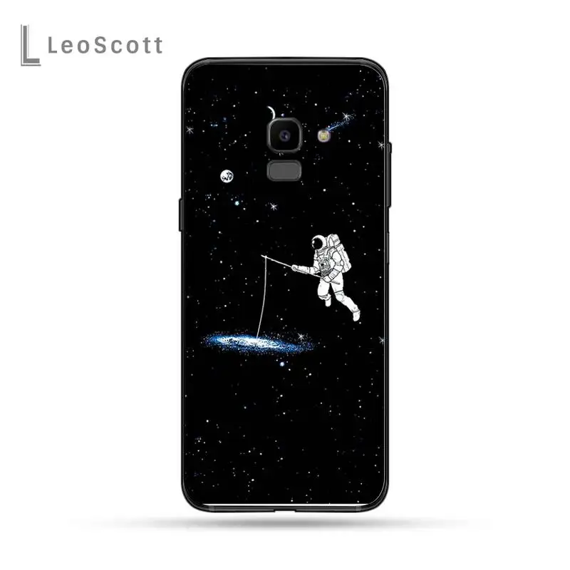 

astronaut Phone Case For Samsung Galaxy J2 J4 J5 J6 J7 J8 2016 2017 2018 Prime Pro plus Neo duo