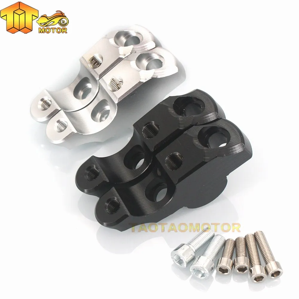 Мотоциклетная рукоятка подъемный руль зажим крепление на заднюю часть адаптер
