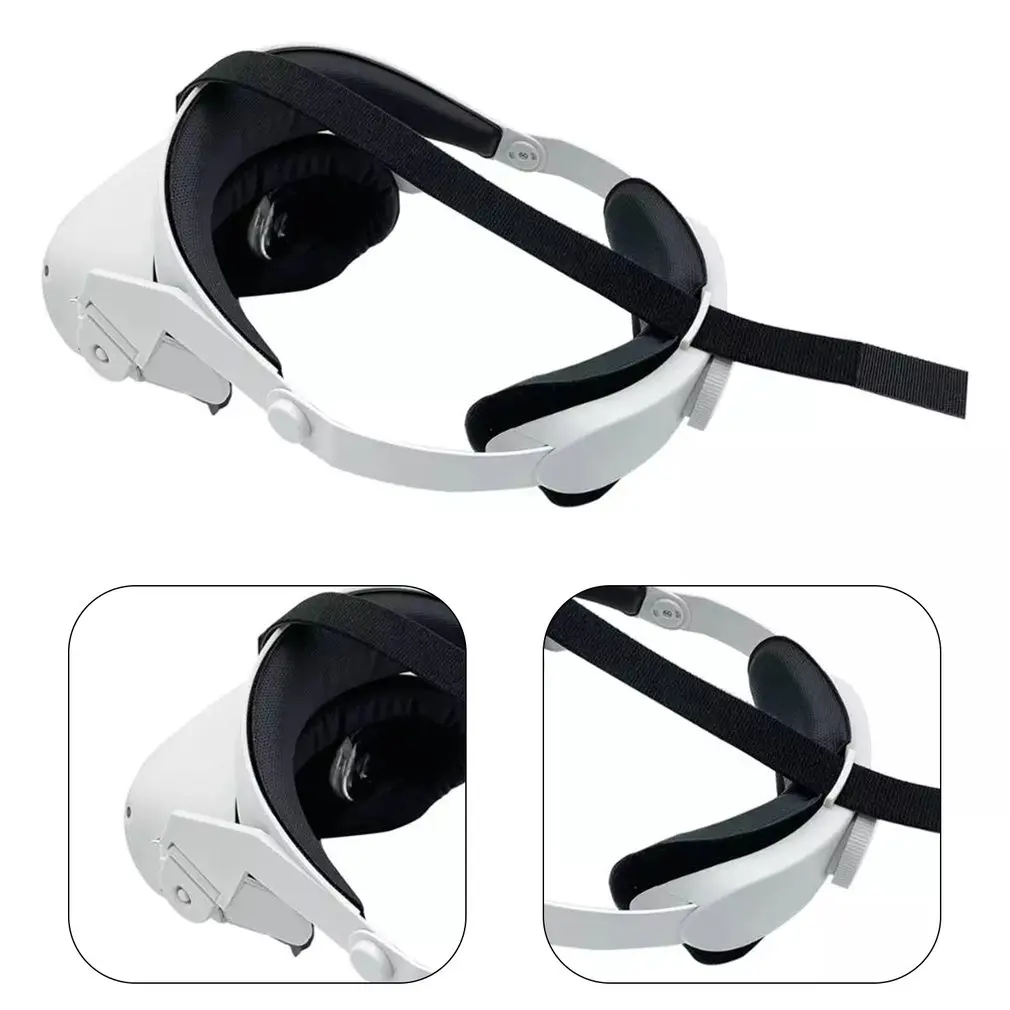 

Upgrade djustable Head Strap for Oculus Quest 2 VR,Increase Supporting forcesupport , comfort-Virtual Reality Accessorie