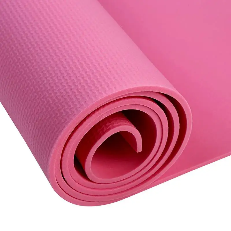 173*60 cm 4mm TPE Yoga Mat with Position Line Non Slip Carpet For Beginner Environmental Fitness Gymnastics Mats | Спорт и