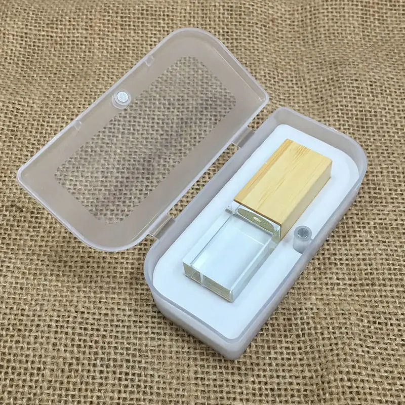 Более 10 шт Персонализация 3D логотип кристалл USB флэш-накопитель 32 ГБ 16 ГБ 8 ГБ 4 ГБ фотография карта памяти хорошие подарки смарт-флешки