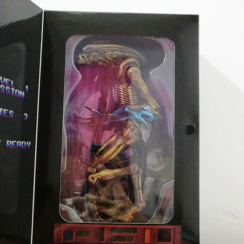

NECA Alien Blue Alien Xenomorph Figma Predator Toy Ripley Action Figure Collectible Model Toy 7" Inch
