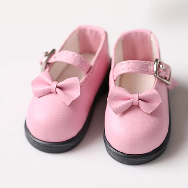 BJD Кукла SD детские туфли с бантом на плоской подошве 1/6 лет принцессы шнуровке