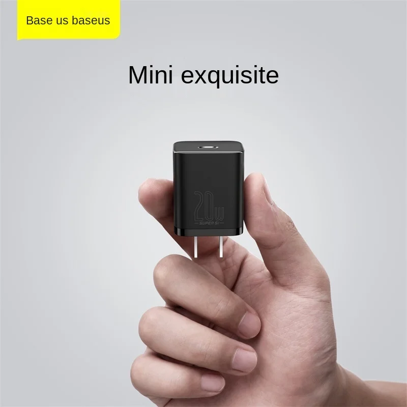 

1 Suit 20W Charger Support Type C PD Fast Charging Dual USB Port Portable Phone Charger For iPhone 12 Pro Max 11 Mini 8 Plus+Box