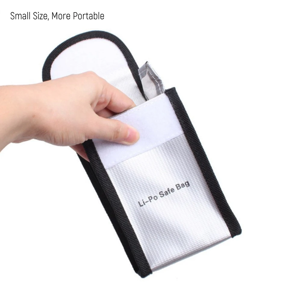 Огнеупорная взрывобезопасная сумка для аккумулятора Lipo портативная