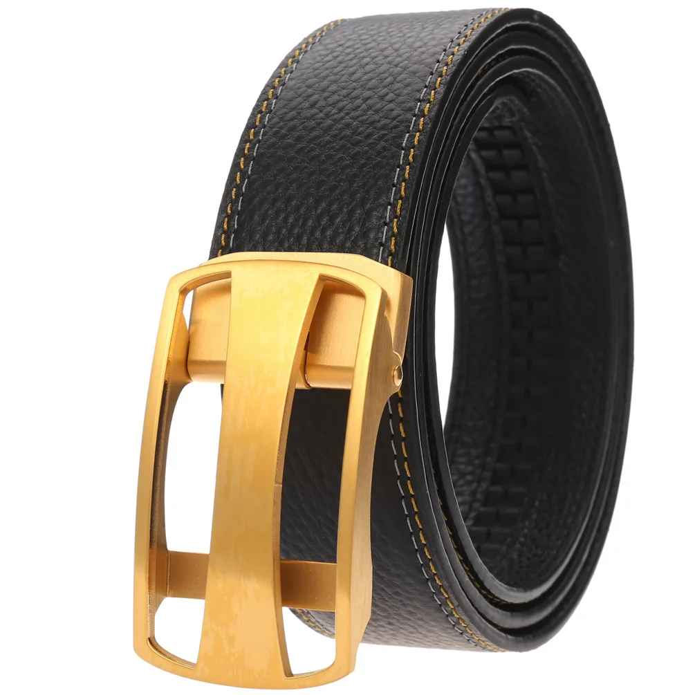 fashion belt Stainless steel belt new style men's first layer cowhide belt casual designer belts women high quality luxury brand