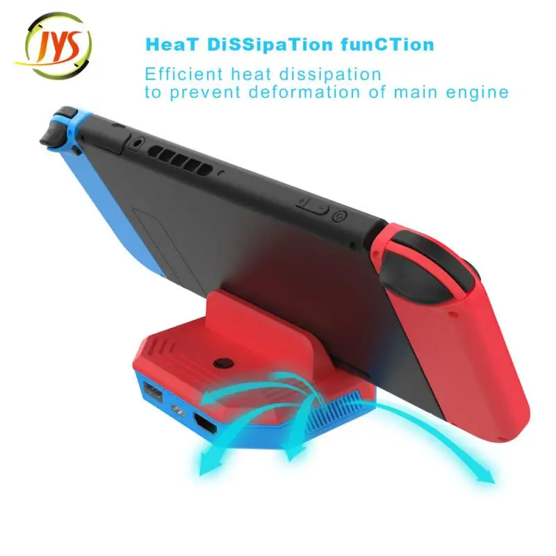 

1pcs Switch Tv Dock Excellent Heat Dissipation Easy To Carry Portable Replacement Charging Station TV Adapter With GameCube Port