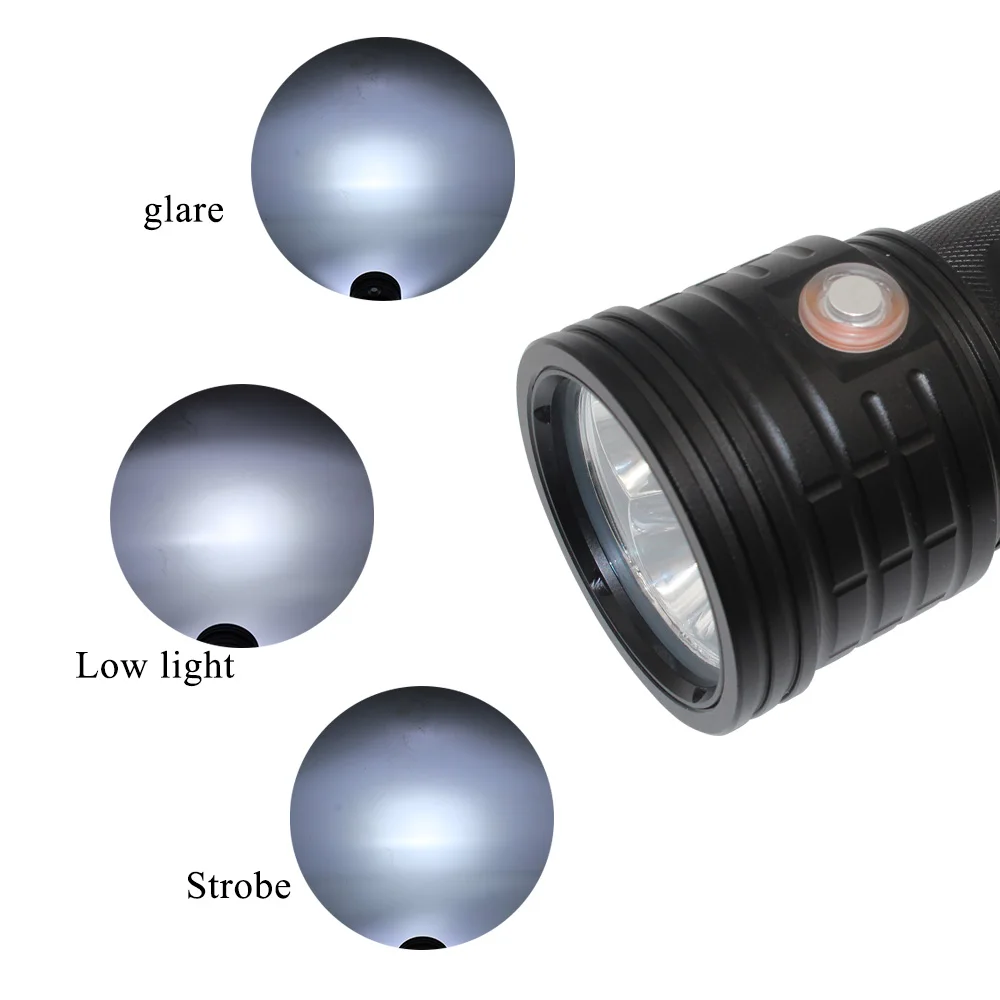 en Ucuz XHP90 LED El Feneri Torch USB şarj Edilebilir ışıldak Lanterna Su Geçirmez IPX5 Taşınabilir Torch Lambası 3*9090 Güçlü ışık Led