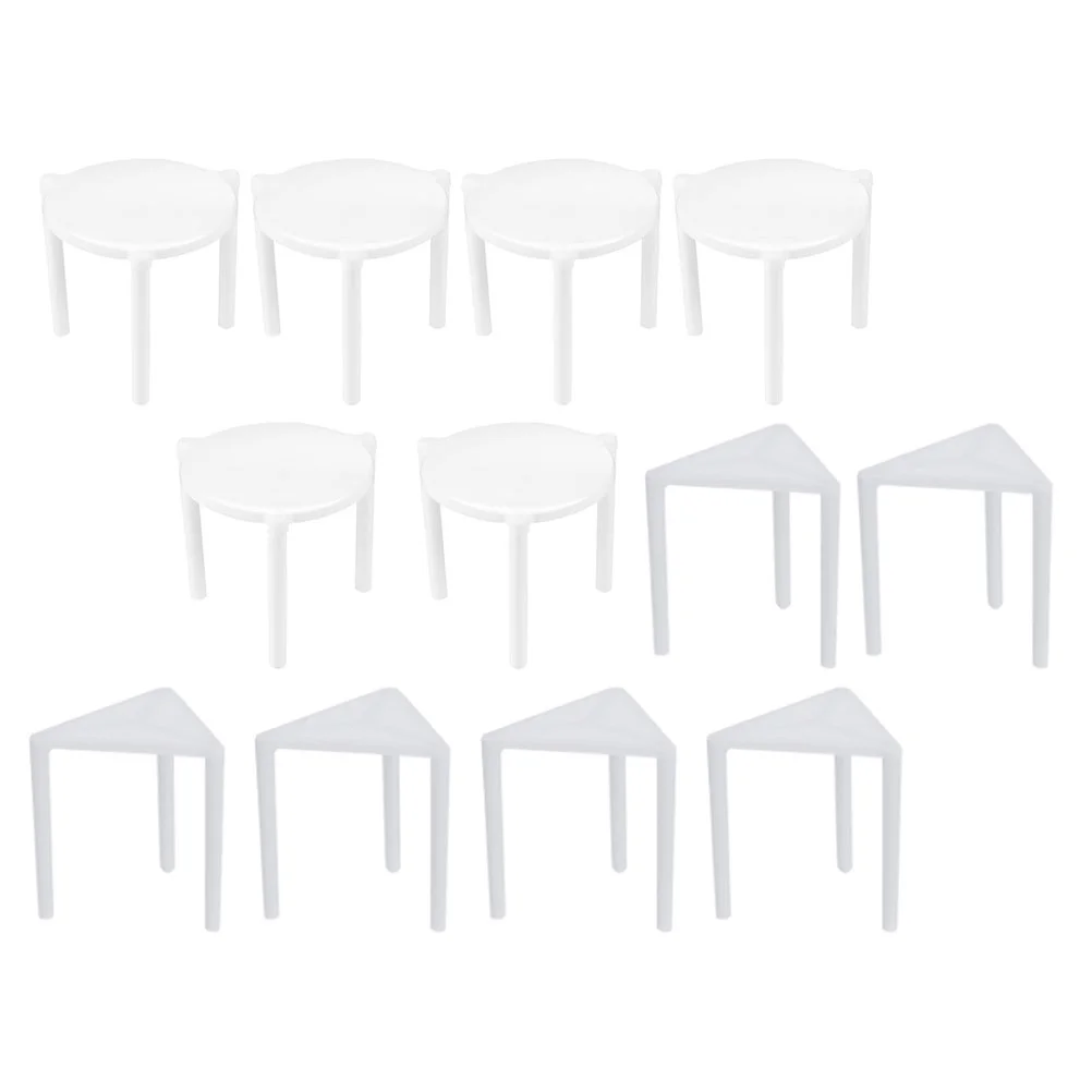 200pcs Multipurpose Fixing Stands Pizza Supports for Home Restaurant (White) | Дом и сад