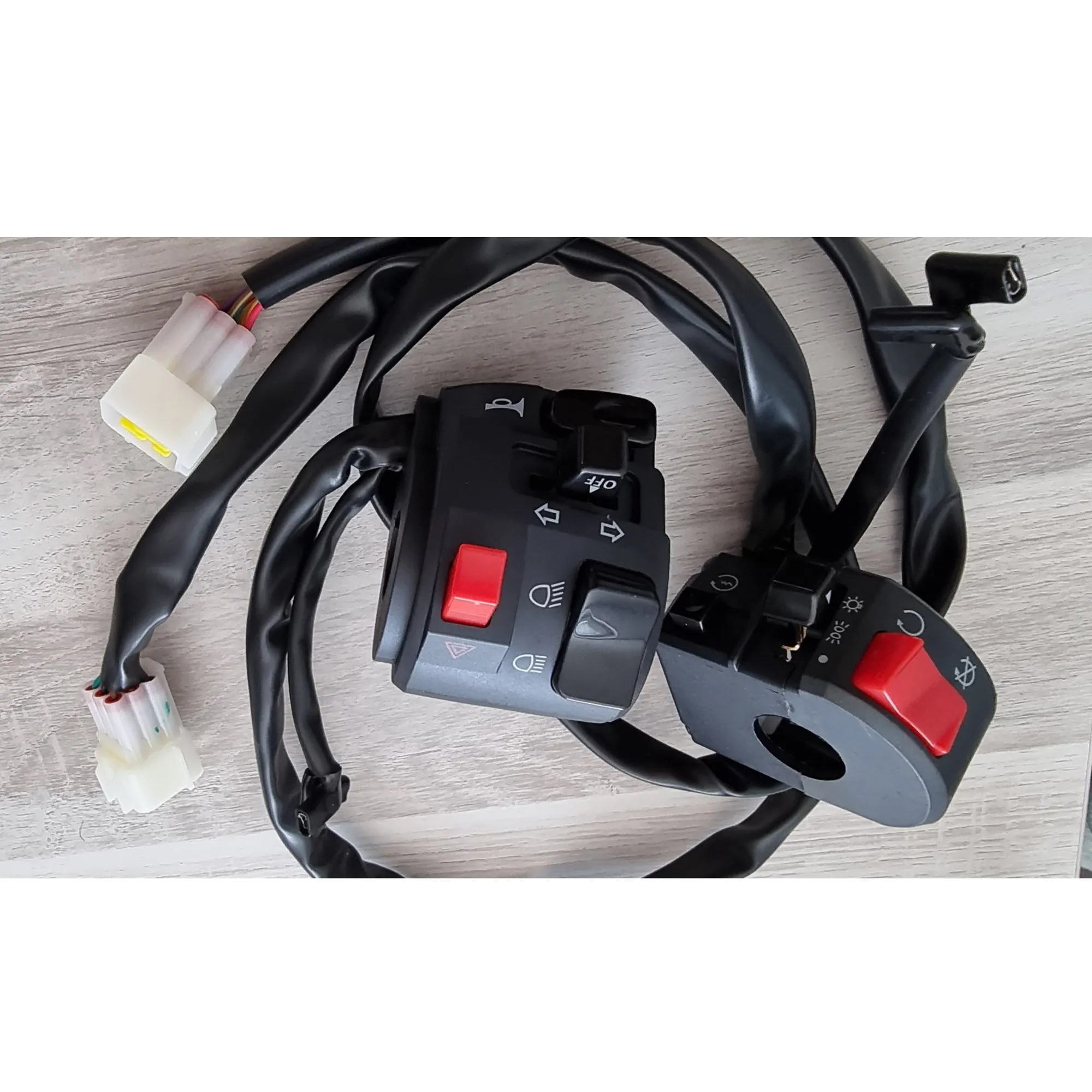

22mm Motorcycle Horn Button Turn Signal Fog Lamp Light Start Handlebar Controller Switch