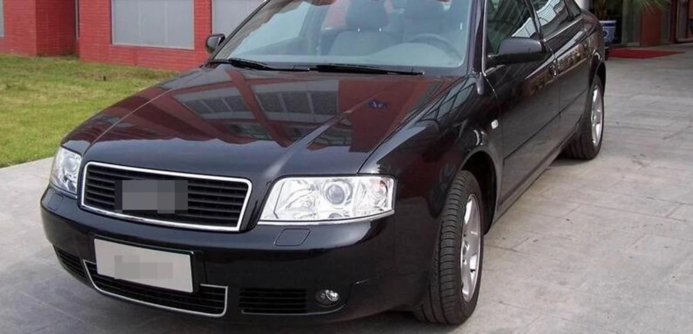 Для Audi A6 C5 Avant Quattro 1998 1999 2000 2001 2002 противотуманная фара передний нижний бампер автомобильный противотуманный светильник крышка вентиляционная решетка