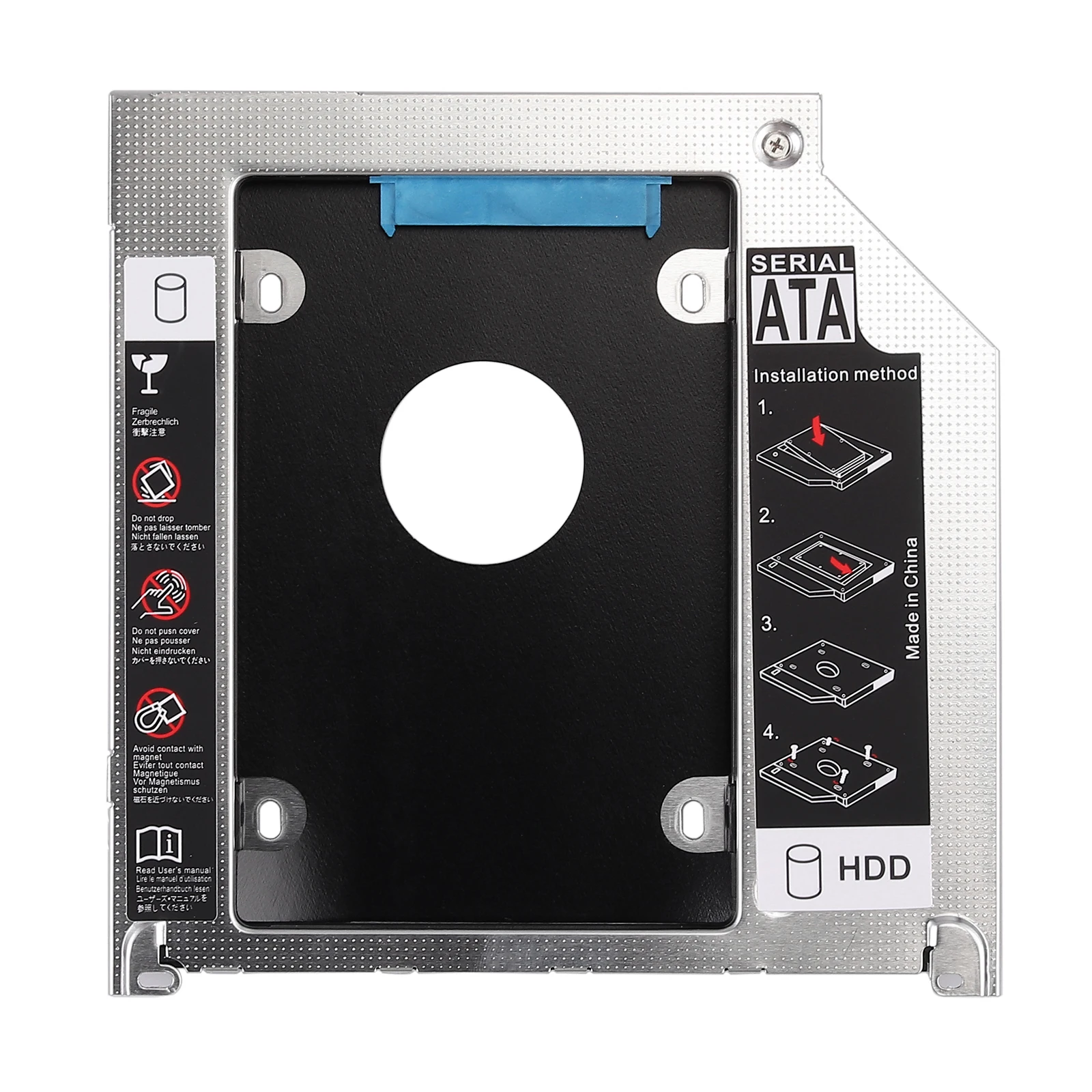 Жесткий диск prosor 2 5 дюйма для второго жесткого диска SSD SATA адаптер Caddy 9 мм Macbook Pro 13