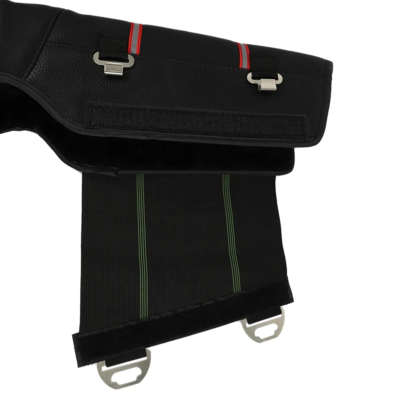 

Motorcycle Pu Leatherwarm Kneepad Motorbike Riding Knee Pads Windproof Coldproof Winter Outdoor Knee