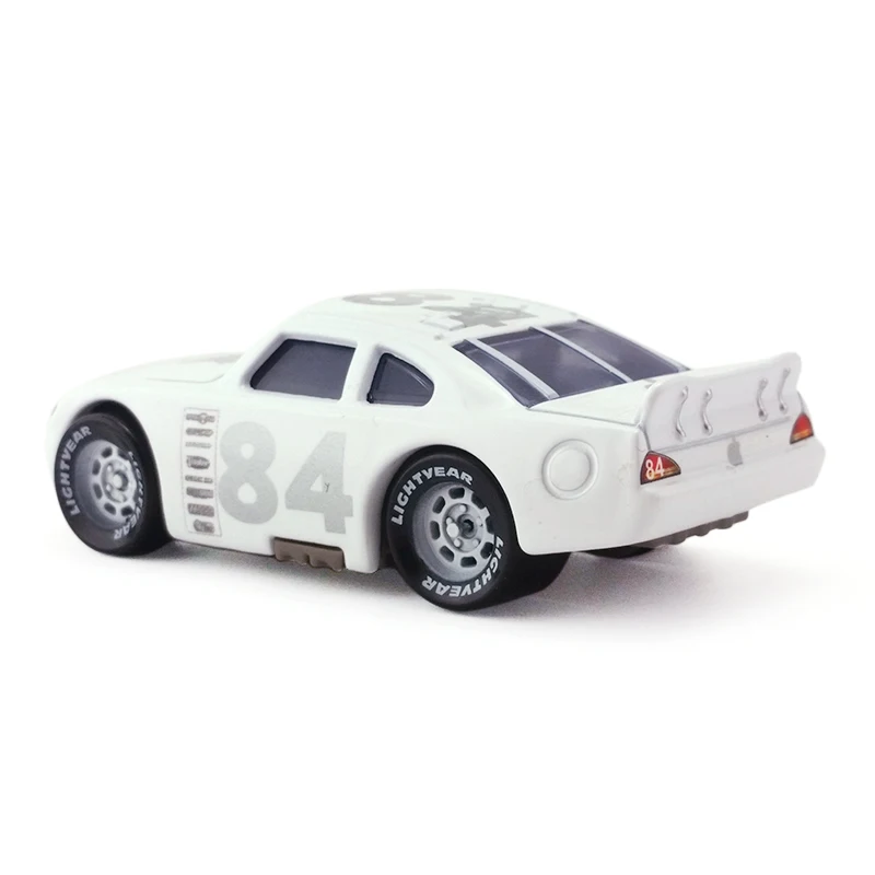 Disney Pixar Cars No.84 белый Icar 1:55 металл литье под давлением развивающие игрушки модель