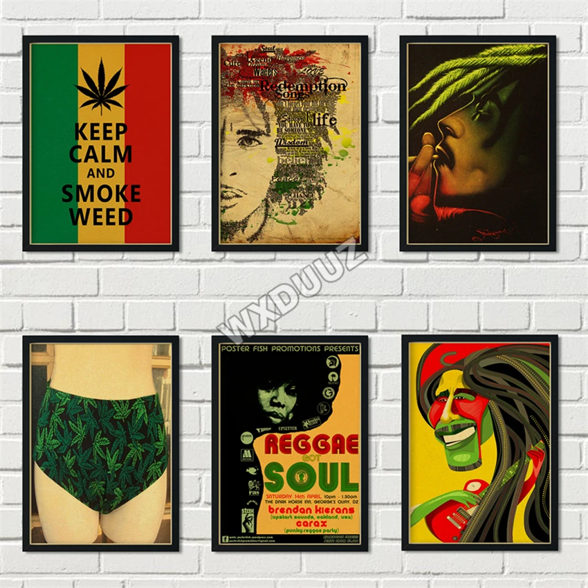 

Rock Retro Poster Retro Poster Bar cafe decoration Art Decor quality Painting posters Kids Room canvas painting M314