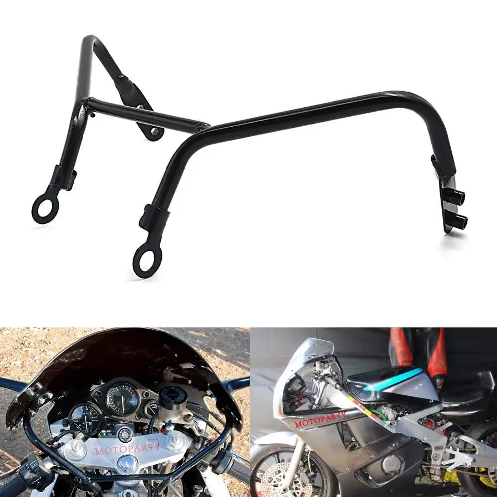Motoparty мотоциклетный кронштейн на лобовое стекло зеркальная рама для Honda CBR400RR NC29