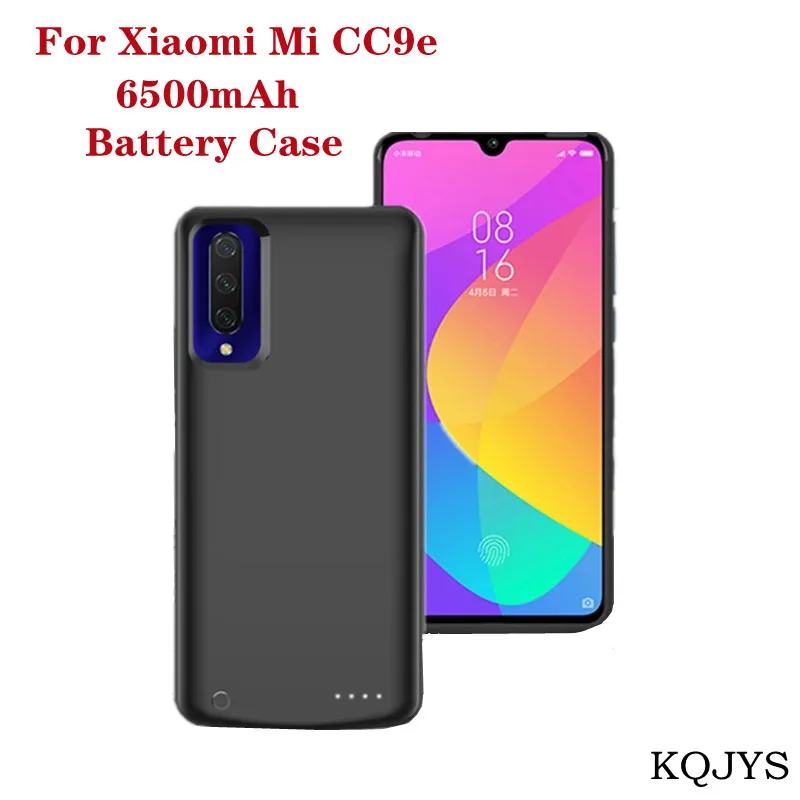 Зарядное устройство KQJYS 6500 мАч для Xiaomi Mi CC9e внешний аккумулятор умный зарядный