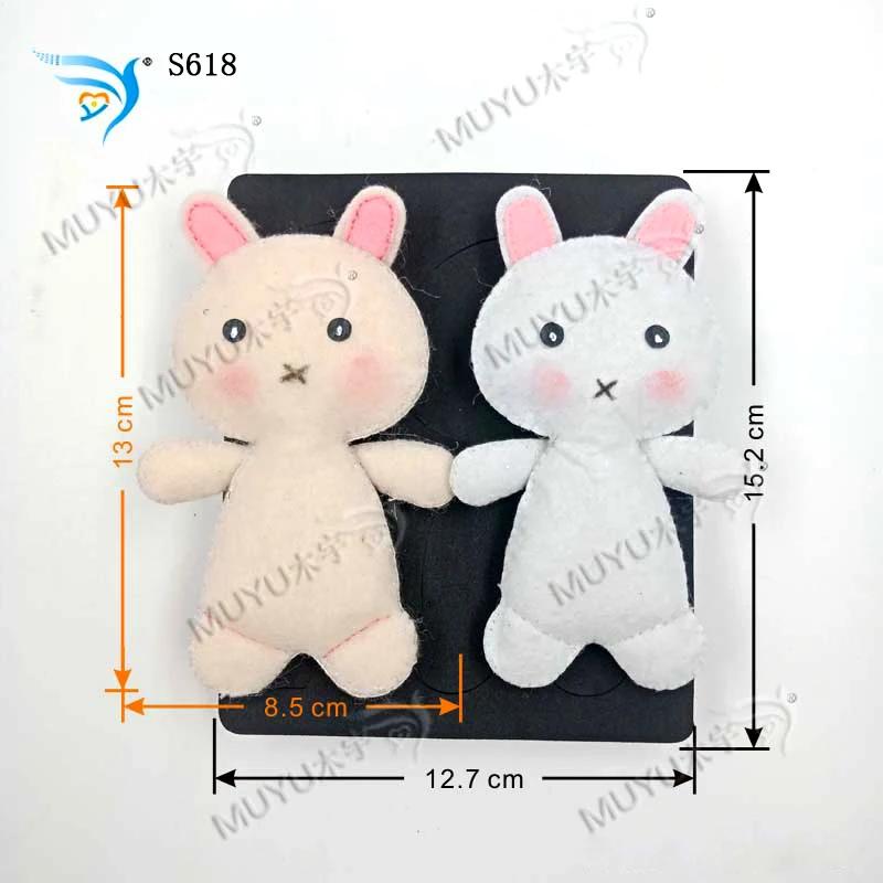 Кролик новая деревянная форма вырубки для скрапбукинга Thickness-15.8mm S618